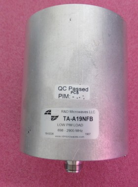 R&D TA-A19NFB 350-6000MHz 100W PEAK:3KW N母 射频微波同轴负载