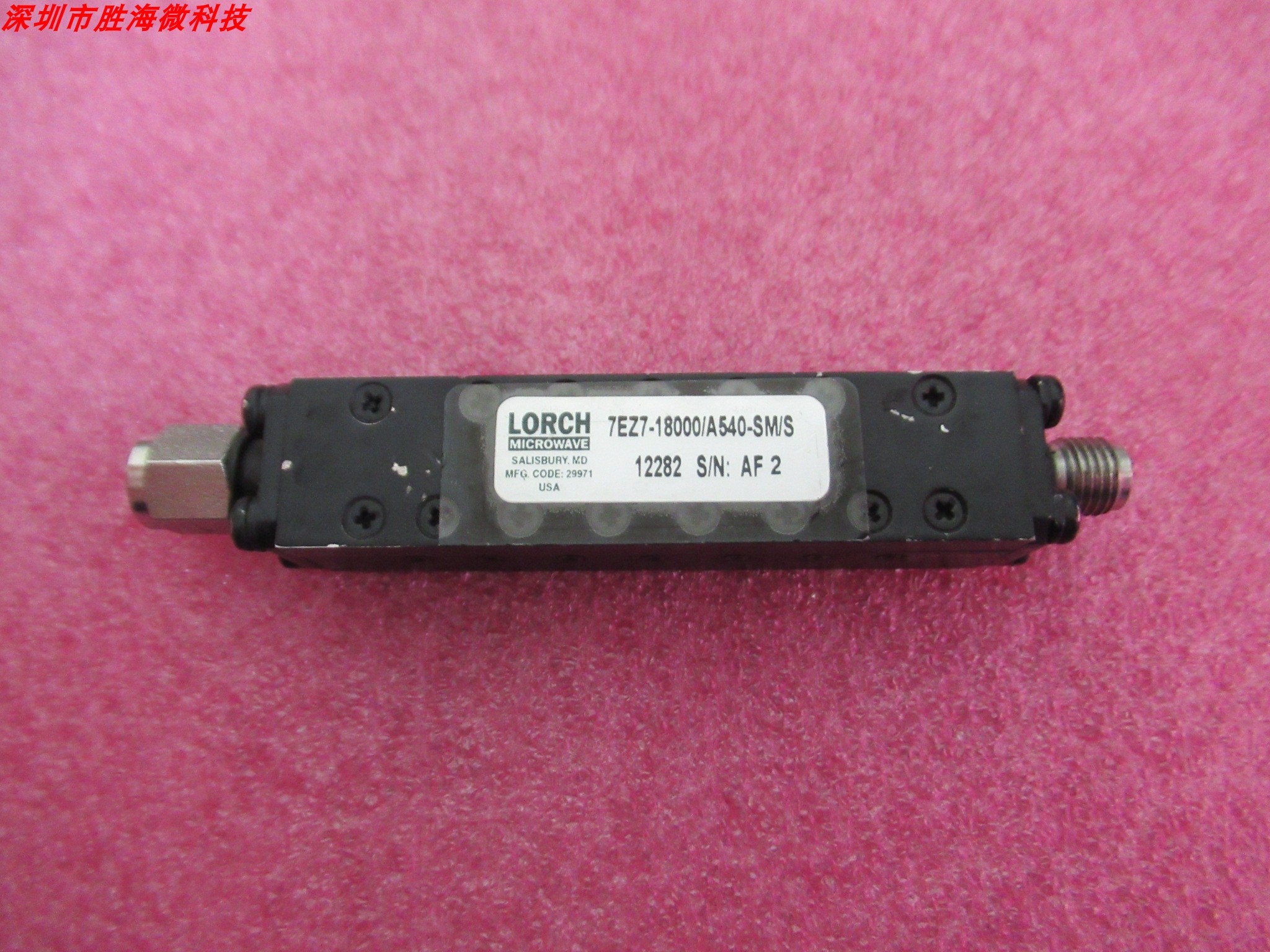 LORCH17.5-18.3GHz带通滤波器