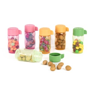 特百惠90ml迷你依可瓶便携防漏固体饮料糖果牛奶分装瓶儿童小水杯