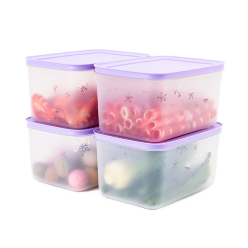 特百惠2.5L雪影冷冻保鲜盒收纳盒