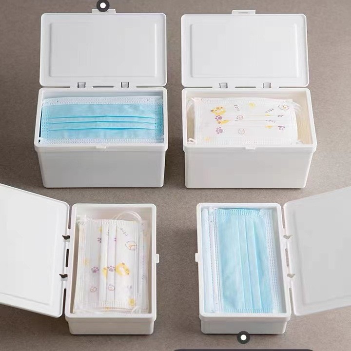 日式口罩收纳盒大容量儿童文具