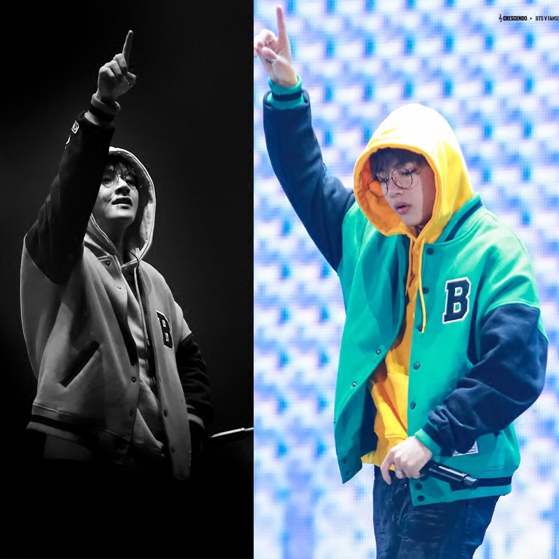 BTS Bombproof Youth Regiment Jintai Heng Same item mlb Autumn and winter Green jacket Sweater Large men and women clothesin the Women's clothing/Boutique , Jacket  category - from Buy2taobao.com to provide professional Taobao agent buy service