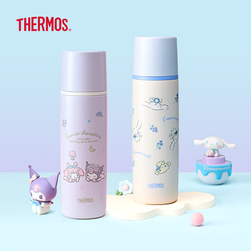 檀健次同款膳魔师保温杯316L不锈钢一盖两用高颜值水杯TEMH-500S