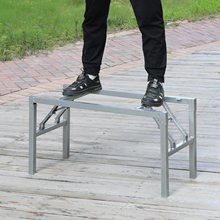 桌架子可折叠桌子腿 茶几支架 桌腿 支架 折叠饭桌腿铁桌架餐台脚