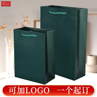 首饰袋宝绿树签纹手提袋套装袋饰品包装袋手串送人购物手提可logo