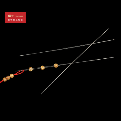 diy钢丝引线水晶佛珠串针手链