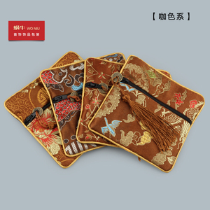 22LLB的拉链包锦囊首饰袋礼品袋锦缎袋饰品袋首饰收纳袋可定LOGO