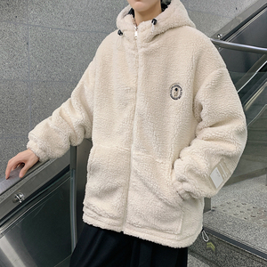 23冬季港风宽松加厚连帽情侣棉服男装装外套171A-P120，男装棉衣，星座503-2