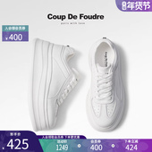 2025秋季 厚底简约百搭板鞋 新款 CDF女鞋 时尚 运动风小白鞋 休闲鞋 女