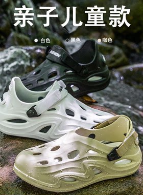 儿童洞洞鞋男童2026新款夏季外穿