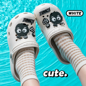 外穿厚底踩屎感可爱家居室内防滑包头凉拖鞋 踩屎感拖鞋 女士夏季 女