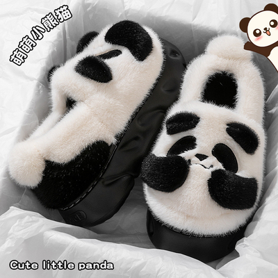 踩屎感棉拖鞋女款秋冬季外穿2025新款室内家居防滑保暖包跟棉鞋女