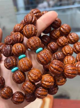 原创设计紫金鼠八棱高端盘玩手串手链文玩时尚饰品小红书同款