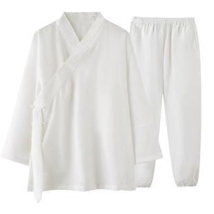 武当山道服女道士服装男道领剑领道服飘逸练功服禅修居士太极服