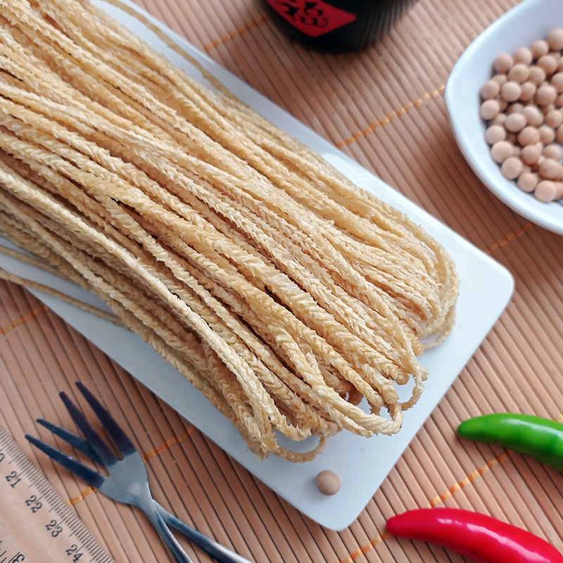 素羊肚丝腐竹丝豆皮丝人造肉豆腐丝云丝火锅麻辣烫速食凉拌菜干货