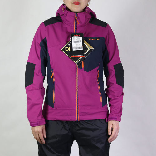 全压胶旅行徒步登山服单层冲锋衣