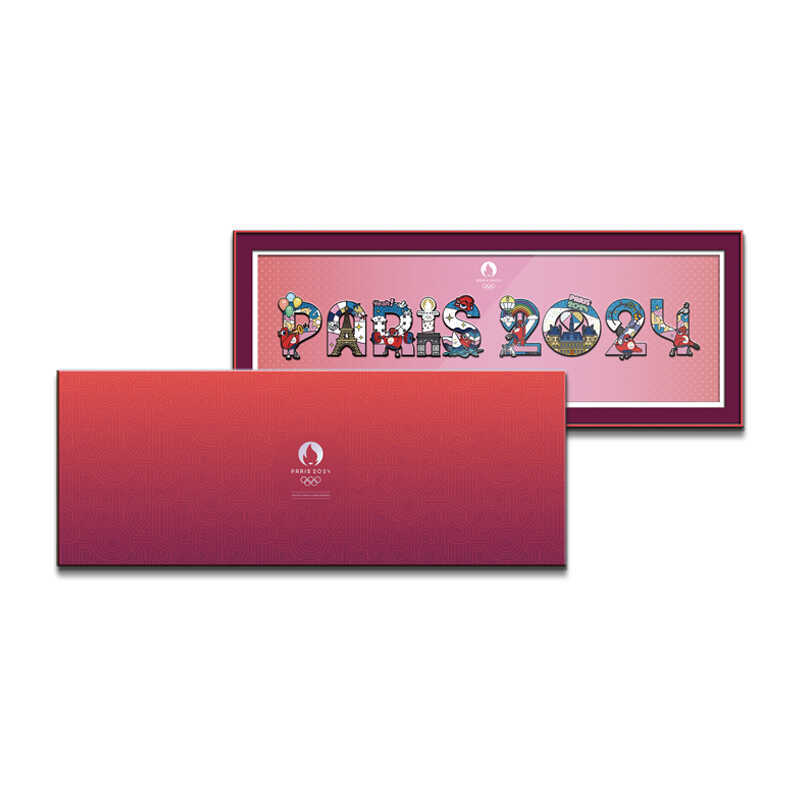 2024法国巴黎运动会徽章拼图PARIS限量版周边收藏品官方正品奥运