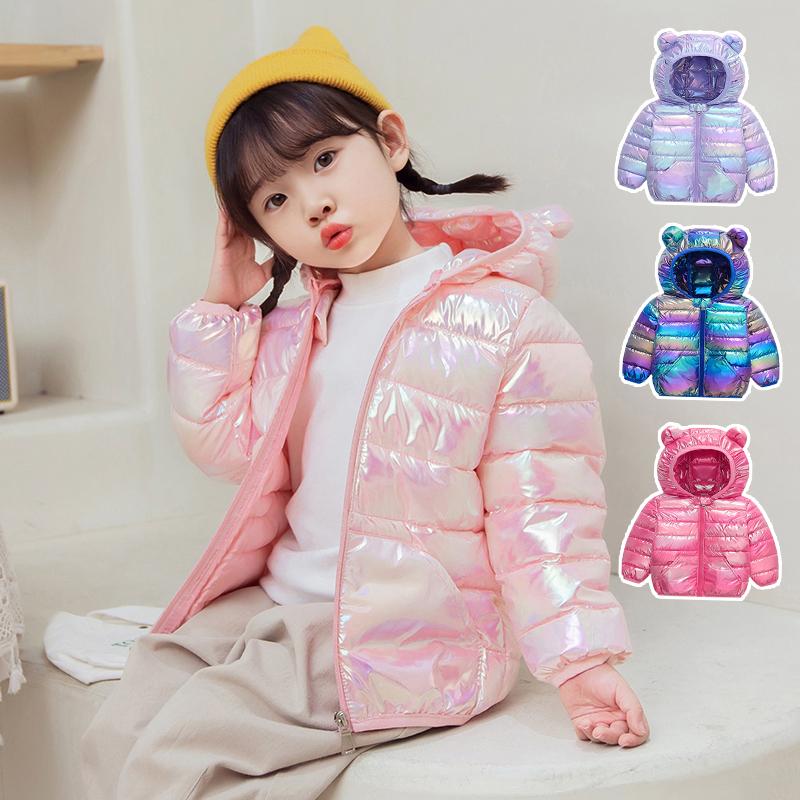 轻薄男女童保暖羽绒服外套