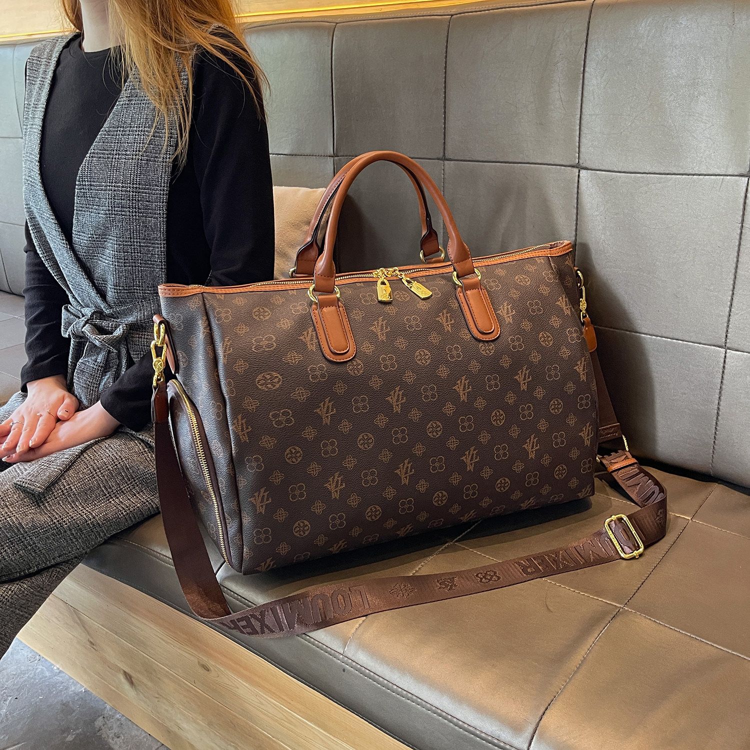 旅行包大容量干湿分离轻便待产包欧美简约手提包出差行李袋登机包,箱包皮具/热销女包/男包,托特包,淘宝优惠券,粉丝福利购,淘宝优惠卷