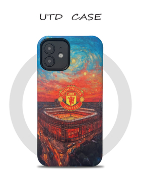 曼联适用于苹果16promax手机壳梵高小米15足球14菲林13全包红米K80防摔vivox200高级感荣耀Magic7华为mate70