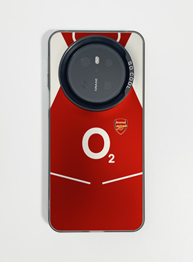 阿森纳O2球衣适用于华为pura80ultra手机壳mate70proplus/+磁吸60rs足球50pro新款p40高级30E小众nova12/7SE