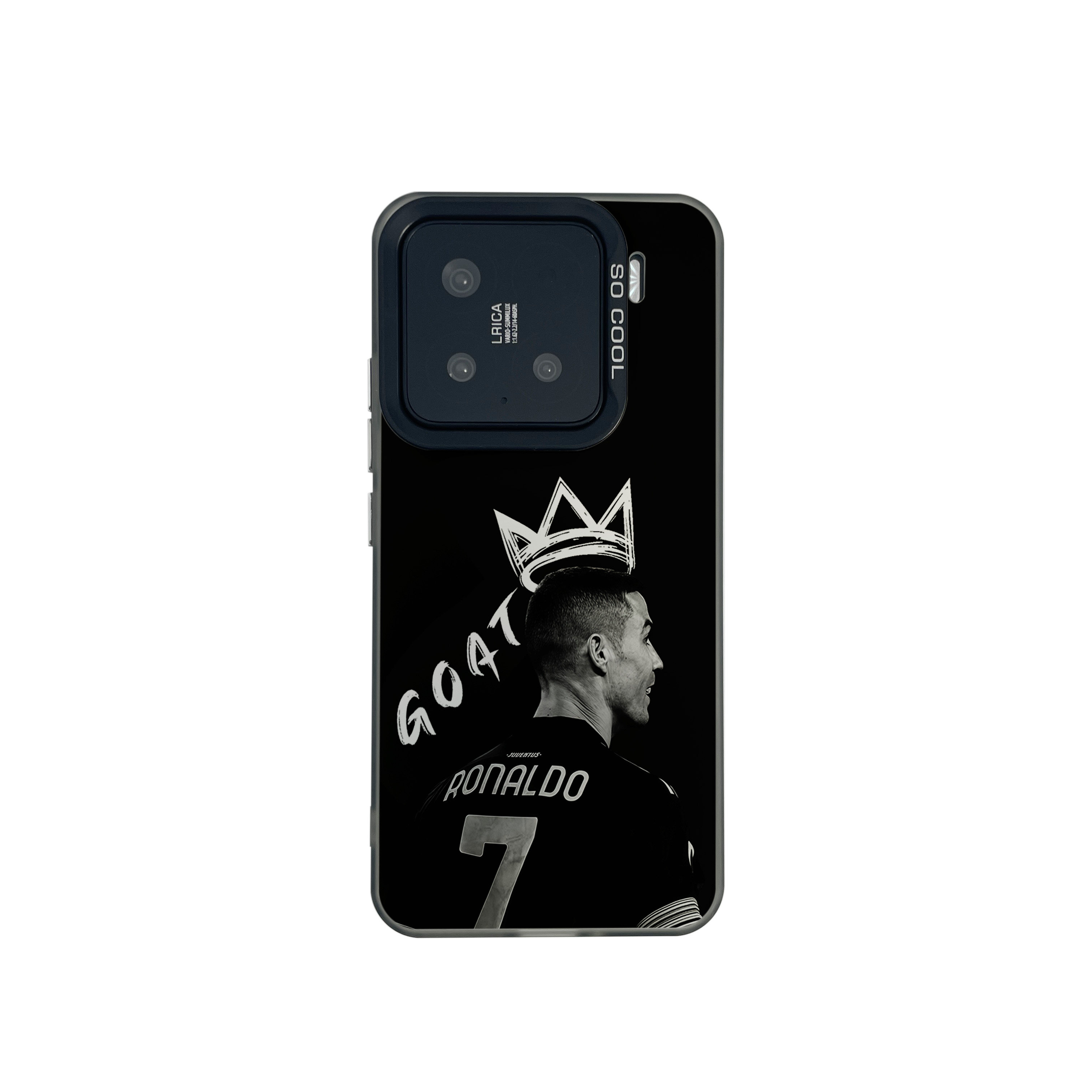 C罗GOAT皇冠适用于小米15ultra手机壳Civi5pro磁吸14足球13至尊创意10全包11高级感12x男女12s