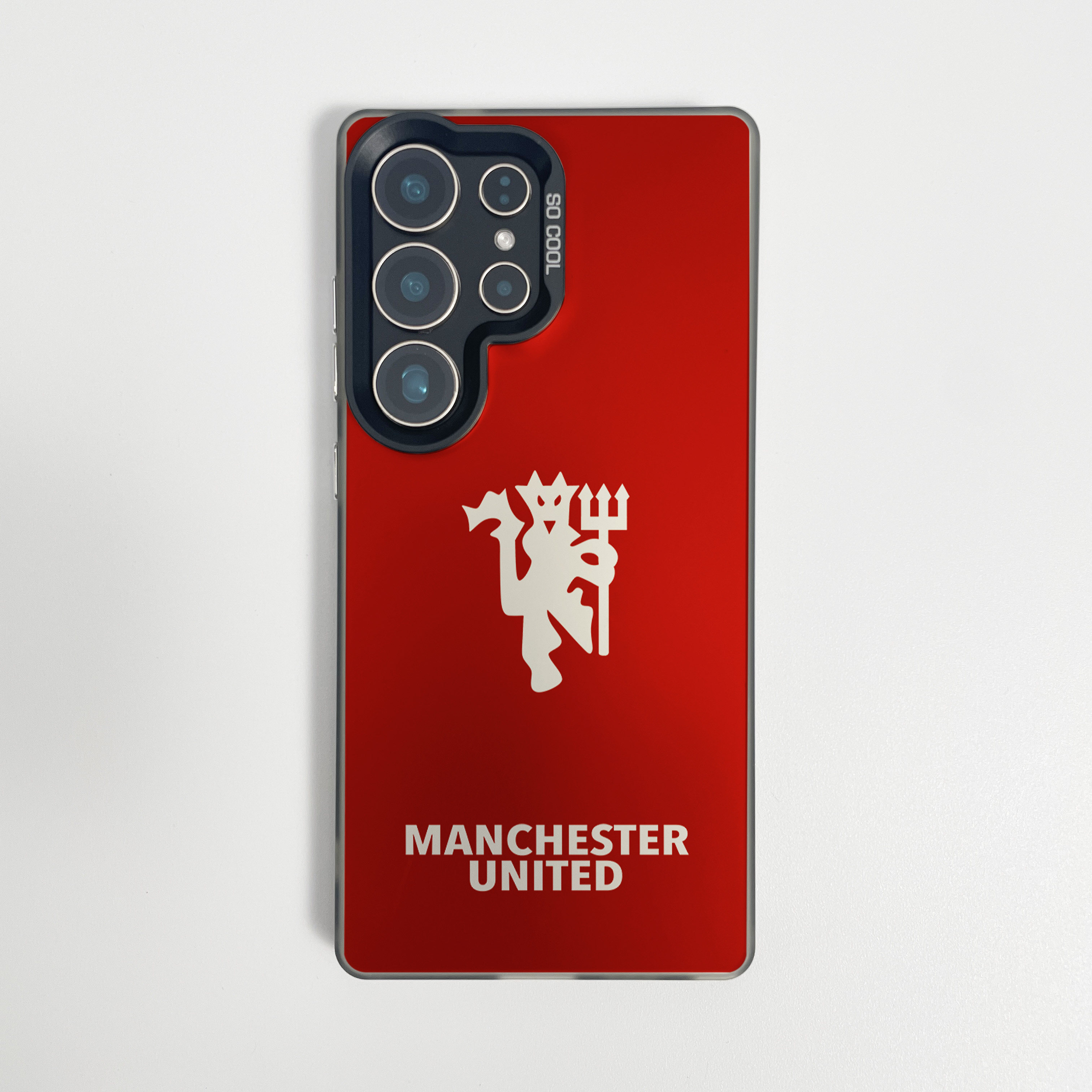 曼联队徽简约适用于三星s24ultra手机壳s23fe磁吸s25+足球s22新款一加11硅胶12防摔13AC3小众ACE5保护套