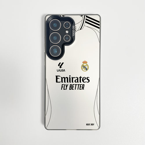 皇马Emirates球衣适用于三星s24ultra手机壳新款s23fe磁吸s25+足球s22/21一加11全包12防摔13高级AC3小众ACE5
