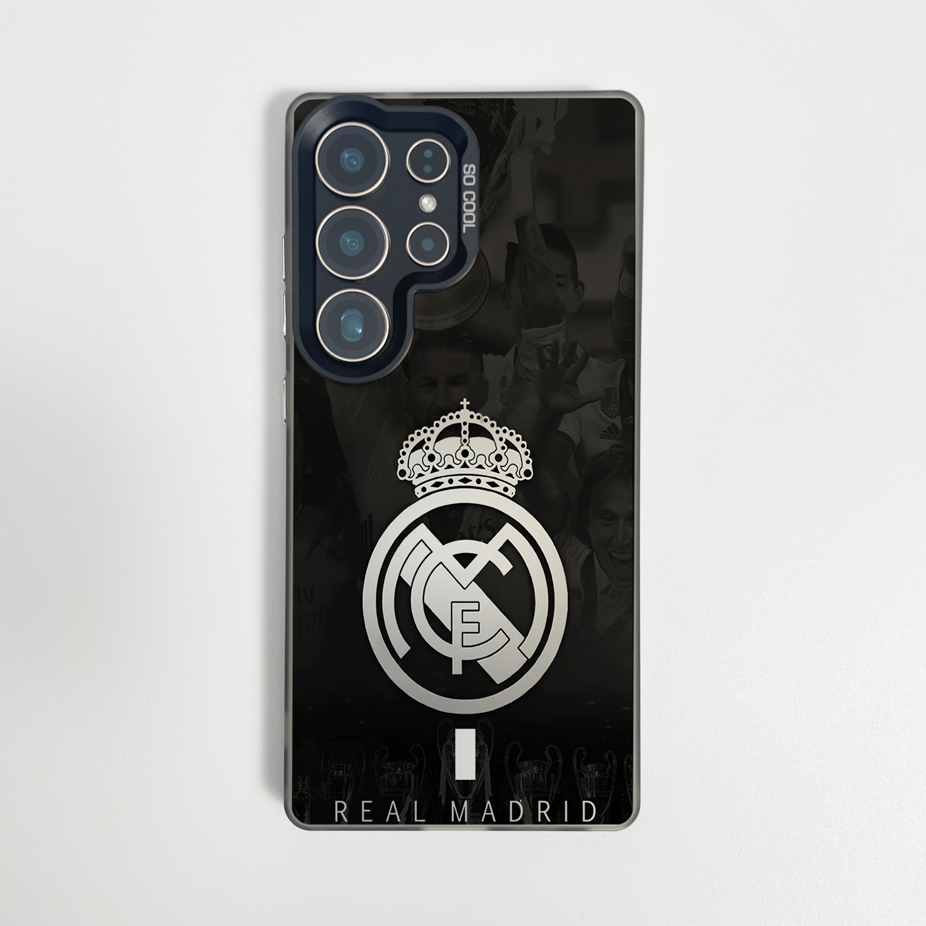 皇马欧冠适用于三星s24ultra手机壳s23fe磁吸s25+足球s22新款一加11高级感12防摔13男AC3小众ACE5全包保护套