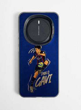 巴萨加维适用于荣耀Magic7Pro手机壳5磁吸80防摔400足球X40GT死忠X70球迷X60PRO新款保护套