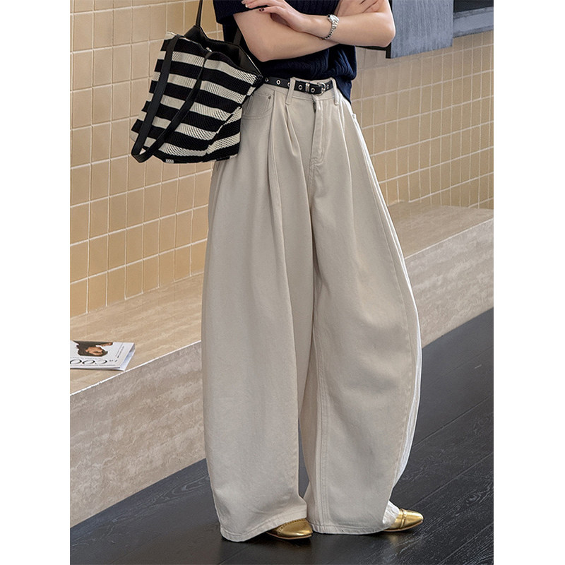 今年流行超火裤子女莱赛尔天丝直筒阔腿拖地裤版型超好看的牛仔裤,女装/女士精品,休闲裤,淘宝优惠券,粉丝福利购,淘宝优惠卷