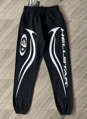 Hellstar Studios Sports Gel Pants 男女纯棉高街风休闲运动长裤