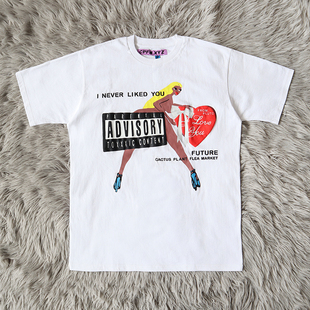 Kanye菲董合作款CPFM.XYZ Futue Tee 涂鸦风男女纯棉短袖T恤