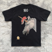 T恤 Life‘s Redd Trippie Unicorn 1400 Trip 嘻哈周边短袖 Tee