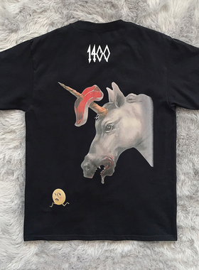 Trippie Redd 1400 Life‘s A Trip Unicorn Tee 嘻哈周边短袖T恤