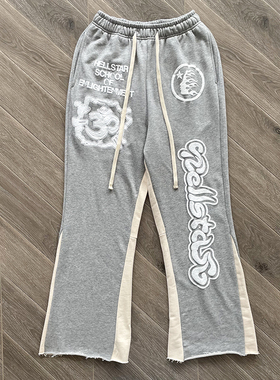 Hellstar Studios Yoga Flare pants 拼接运动休闲长裤喇叭裤脚