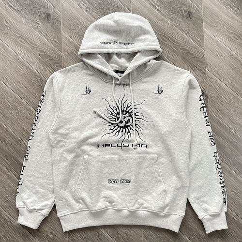 Hellstar Studios 美式街头潮牌冥想主题连帽卫衣
