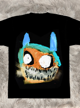 Revenge Angel Bad XXX Vibes ForeverCPFM.XYZ 嘻哈涂鸦手绘短袖