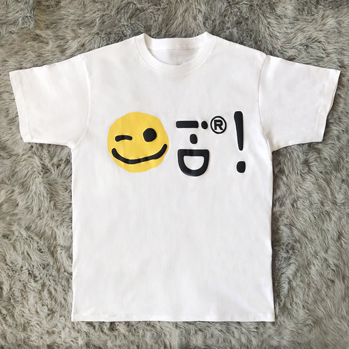 菲董同款合作款笑脸短袖T恤
