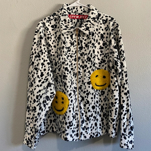 菲董同款 Jacket CPFM.XYZ Zip 斑点豹纹拉链夹克 Ranch Kanye