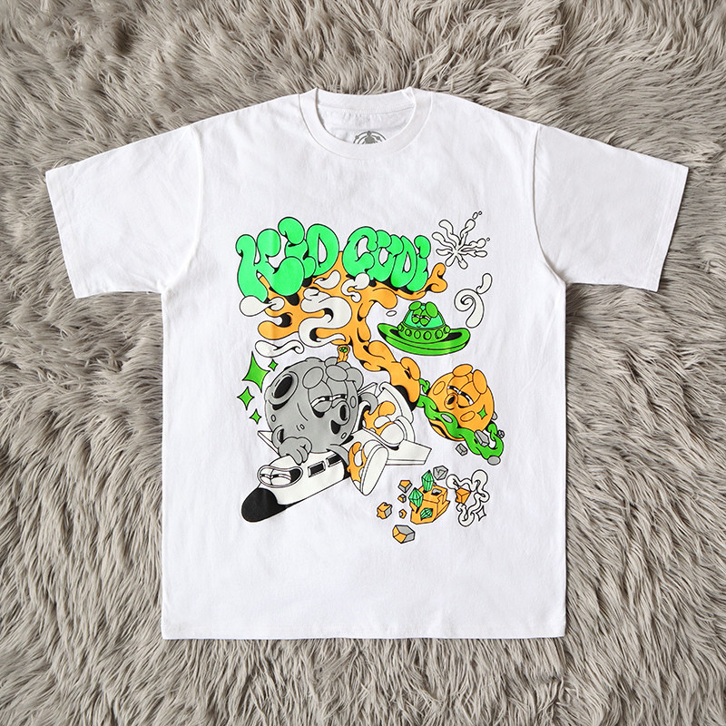 scott mescudi 卡迪同款 moonrock tee 涂鸦风短袖t恤