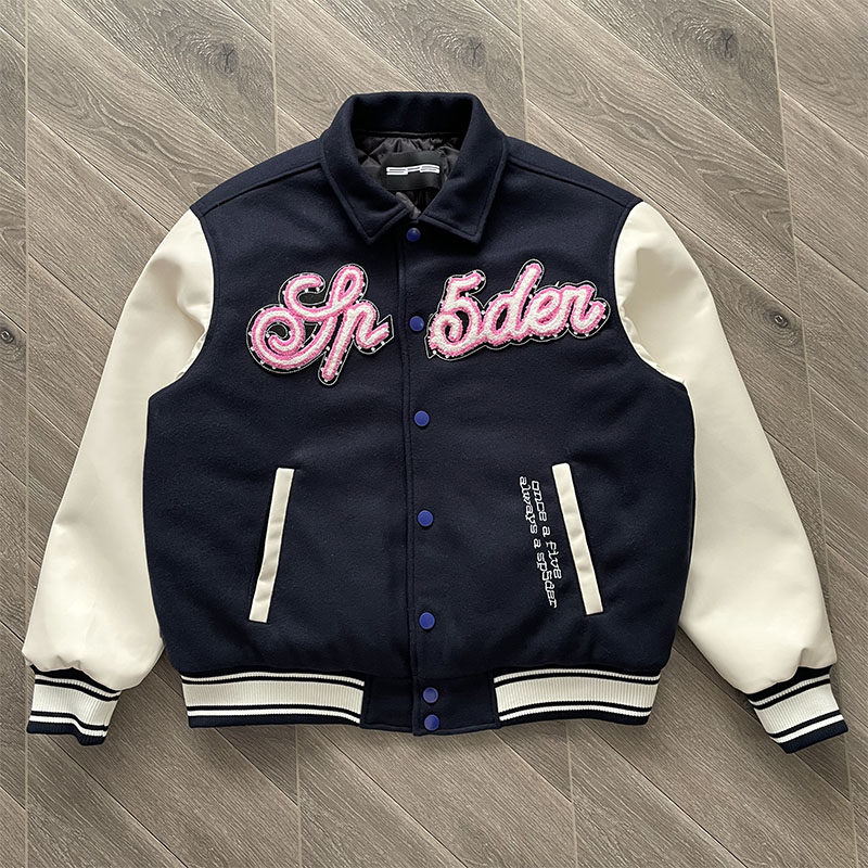 Sp5der worldwide 555555  Jacket 欧美高街刺绣男女款夹克
