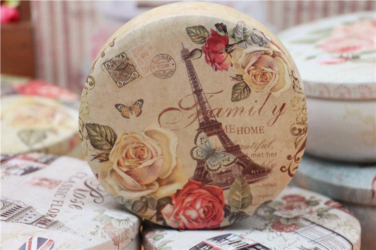 30个包邮慕斯蛋糕圆形铁盒花茶提拉米苏生巧包装伴手礼盒喜糖盒