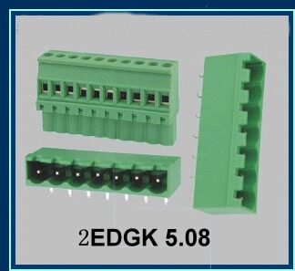插拔式端子KF2EDGKA5.08 7.62 3.81 KF2EDGKB5.08 5.0 7.62