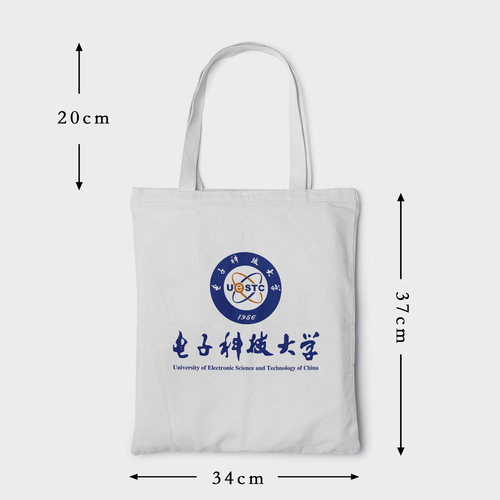 电子科技大学帆布包手提袋