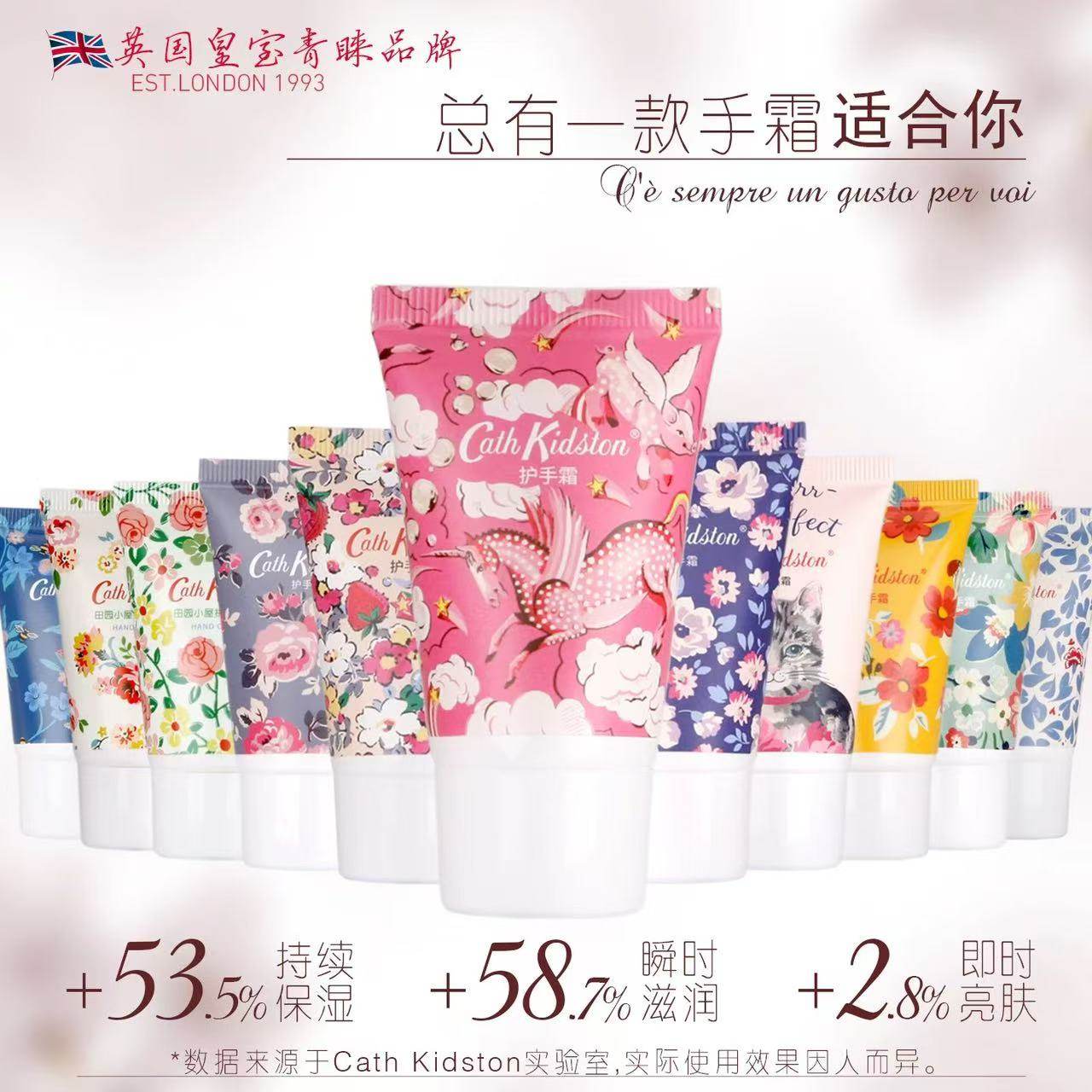 cathKidston护手霜滋润长效保湿补水男女士防冻疮防裂秋冬白嫩