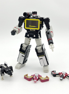 变形玩具PocketToys PT04声波带3录音带  DX9迷你小比例模型