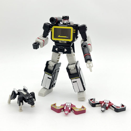 变形玩具PocketToys PT04声波带3录音带  DX9迷你小比例模型
