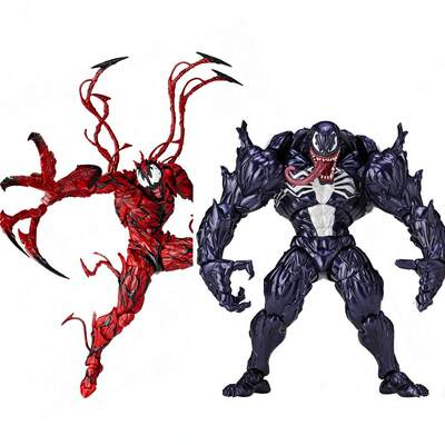 超凡蜘蛛侠 毒液 Venom 埃迪 布洛克 山口式 屠杀 可动手办 模型