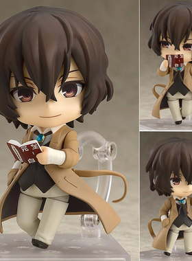 Q版粘土人 文豪野犬 太宰治657 中原中也676 中岛敦换脸公仔手办